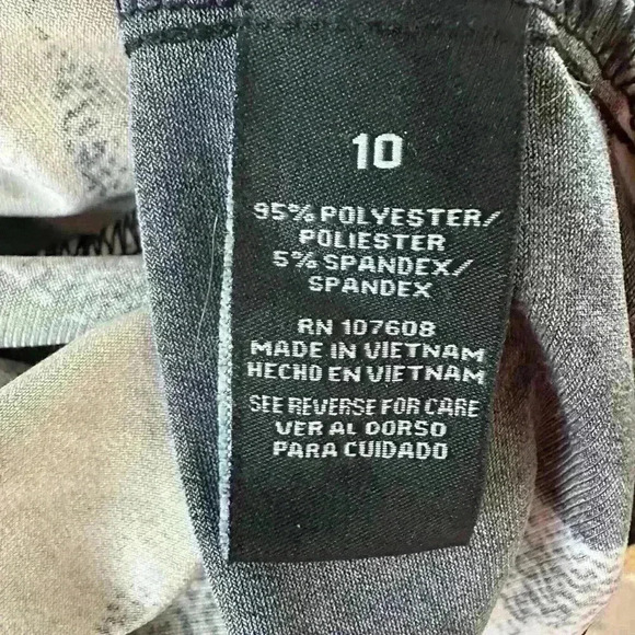 Geometric Print Dress Size 10 - Picture 5 of 5